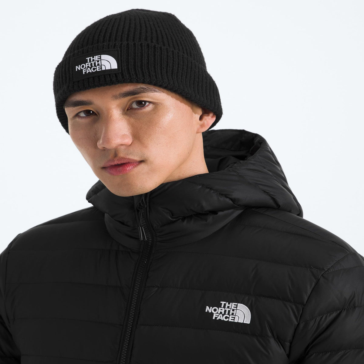 The North Face TNF Logo Box Cuffed Beanie