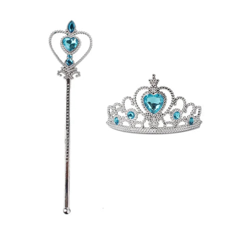 Girls Snow Queen Elsa Kids Costumes for Girl 2025 Carnival Party Prom Halloween