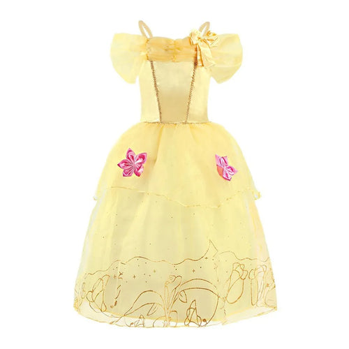 Rapunzel Dress for Girls Cinderella Belle Dress Up Fantasy Children (Halloween)