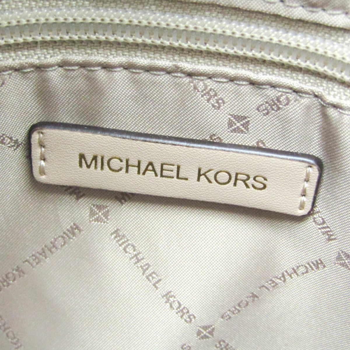 Michael Kors Hamilton Leather & Fur Satchel