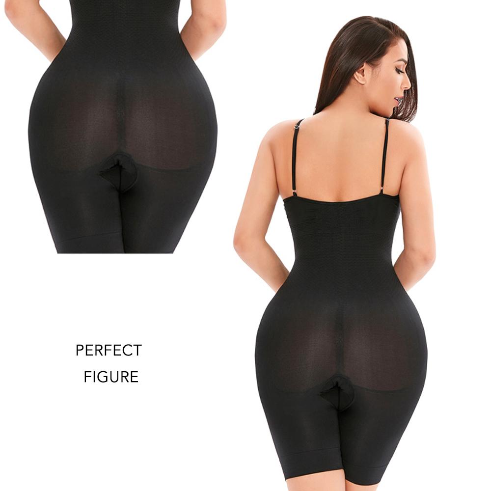 Women Shape Wear Tummy Control Shorts High-Waist Shaper Bodysuit - Khan Mall