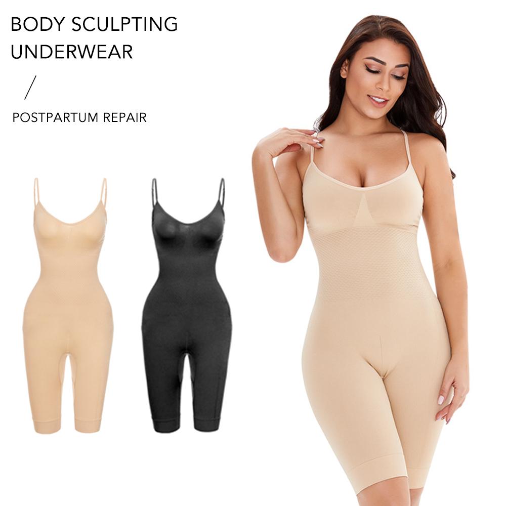 Women Shape Wear Tummy Control Shorts High-Waist Shaper Bodysuit - Khan Mall
