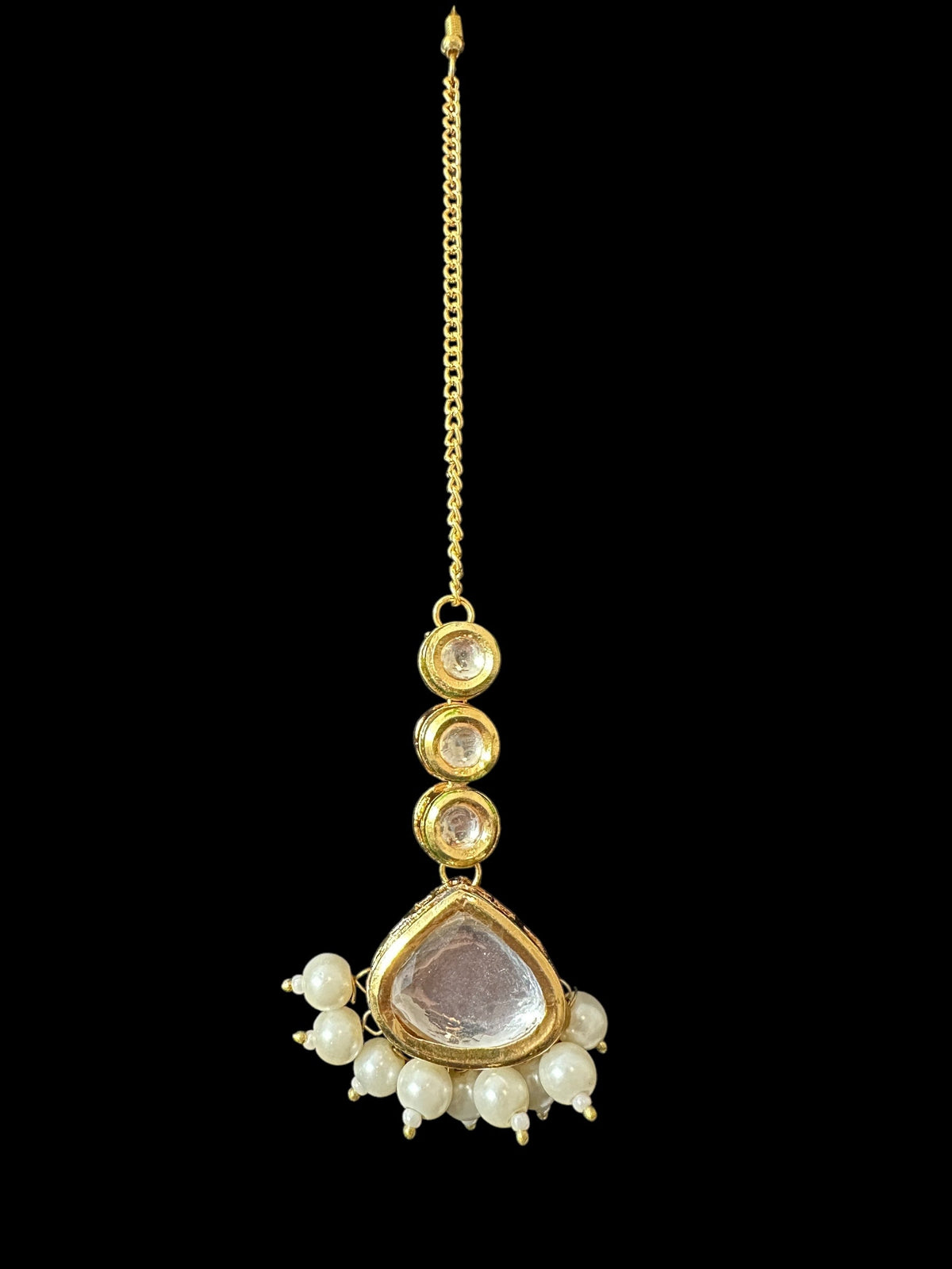 Nudar Kundan and Pearl Bridal Set