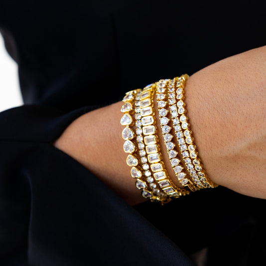 Bezel Tennis Bracelet - Image 2