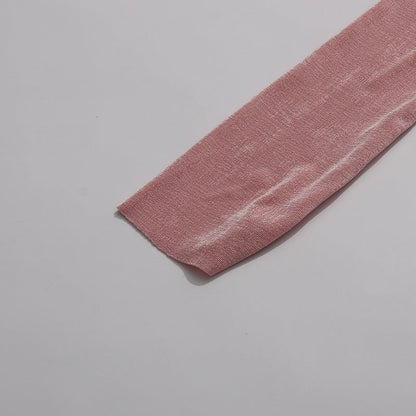 Pink Diagonal Ruched Maxi Dress – view 8