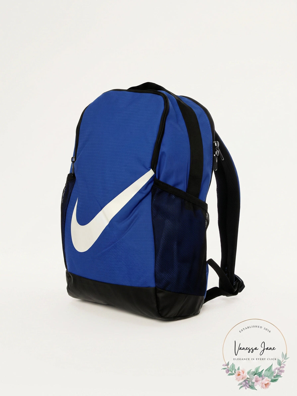 Nike Brasilia Backpack — Blue/Black