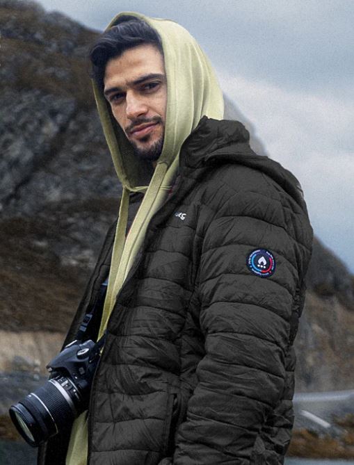 Adrian Alpafill Puffer Alpaca Jacket