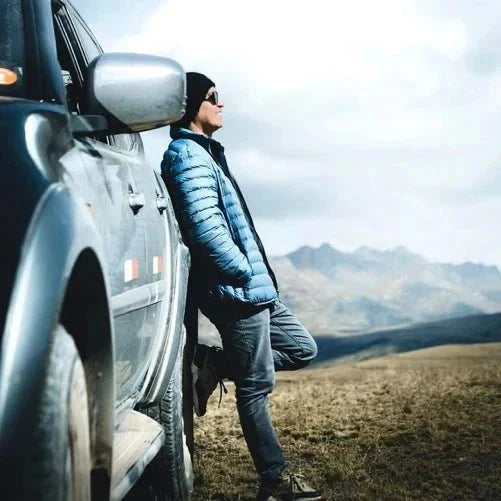 Adrian Alpafill Puffer Alpaca Jacket