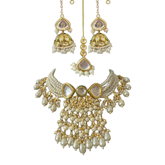Kundan and Pearl Festive Set – Nudar