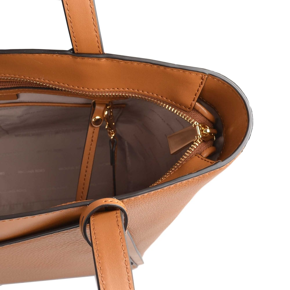 Michael Kors Whitney Large Soft Leather Tote - Acorn/Gold