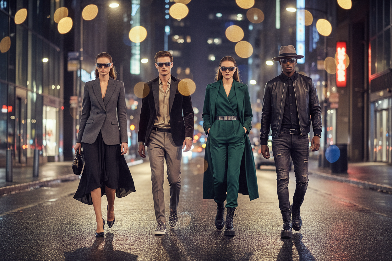 urban yet classy fashion in an urban yet classy nightlife city